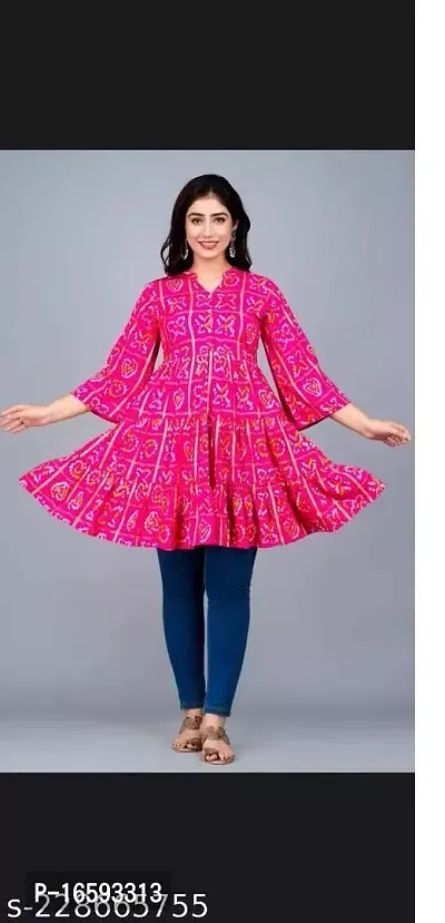 stylish Rayon Pink Kurta Bottom Set For Women-thumb0