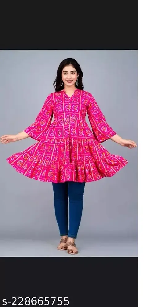stylish Rayon Pink Kurta Bottom Set For Women