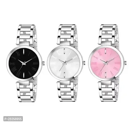 Classic Analog Watch for Women Pack of 3