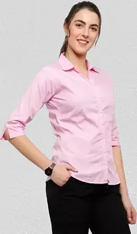 Stylish Women Crepe Shirt-thumb4