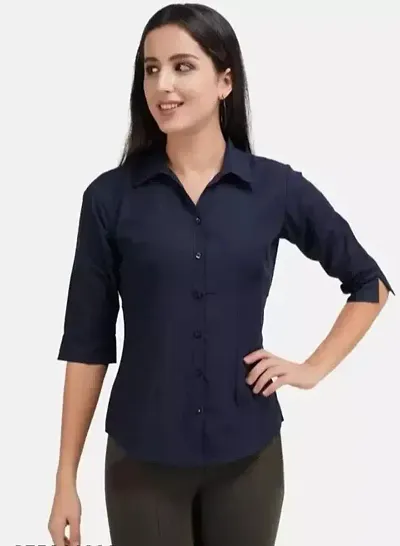 Elegant Blend Shirt For Women