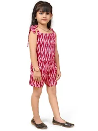 Stylish Classy Crepe  Jumpsuit   for Kid Girls-thumb3