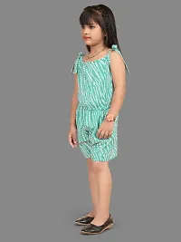 Fashionable Classy Crepe Jumpsuit for Kid Girls-thumb2