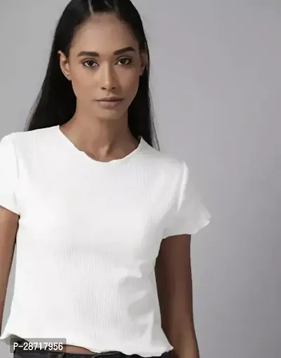 Classic Cotton Solid Top for Women