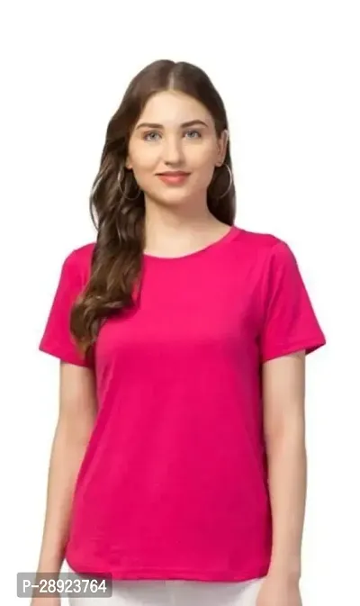 Classic Cotton Blend Solid Top for Women-thumb0