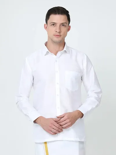 Reliable Solid Long Sleeves Formal Shirts For Men