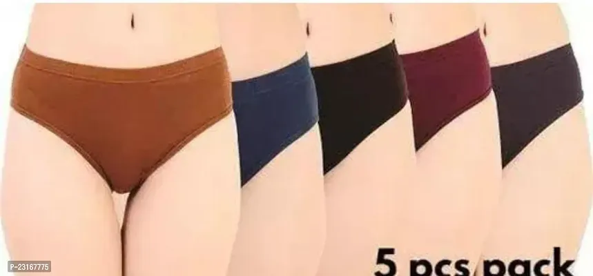 Fancy Hosiery Panty Set For Women Pack Of 5-thumb0