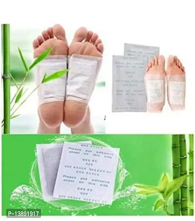 Detox Foot Patches - (Pack of 10) || Body Cleansing Toxin Remover Foot Pad || Relaxing Stress Relief Natural Deep Sleep Patch - For Men  Women