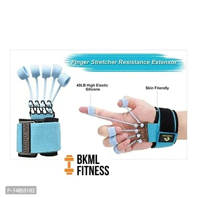 Finger Exerciser Band, Strength Trainer - Reverse Grip Strengthener, Climbing Exercise Equipment for Wrist Hand