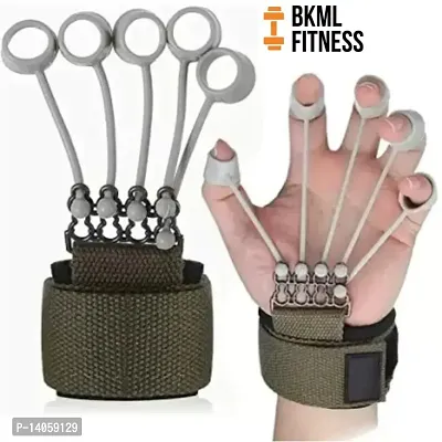 Finger Exerciser Band, Strength Trainer - Reverse Grip Strengthener, Climbing Exercise Equipment for Wrist Hand-thumb0