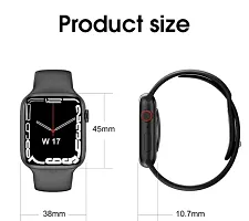 Series-7 i7 Pro Max SMARTWATCH Full screen series 7 smart watch, Bluetooth Call, Heart Rate, Step Counting, Music, Blood Pressure, Jumping Stopwatch, Sleep Mode,Other Sports Modes sbquo;Facebook,T-thumb1