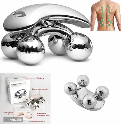 4D Roller Manual Massager, for Body Massage  Face Massage-thumb0