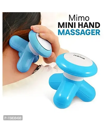 TRENDBIT MiMO MASSAGER Mini Head and Body Massager, Portable Compact Full Body Vibration Electric Massager Battery Operated Massager for Pain Relief Massager-thumb0