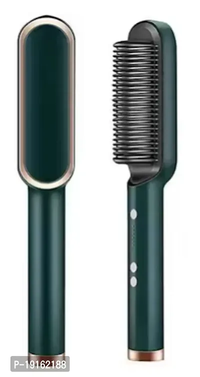 Hair Straightener COMB 909 Quick Iron Electric Straight Comb Hair Straightener/Hair Styler Brush-thumb0