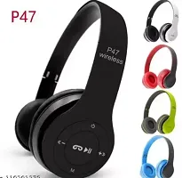 P47 Bluetooth Wireless Headphone with Mic High Bass Clear Sound Bluetooth Gaming Headset-thumb2