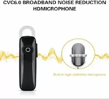 K1 Wireless Bluetooth In Ear Earphone with Mic (Black)-thumb2
