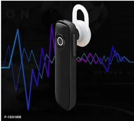 k1 Bluetooth earphones with mic Bluetooth Headset Bluetooth Headset  (Black, In the Ear) PACK OF 1-thumb0