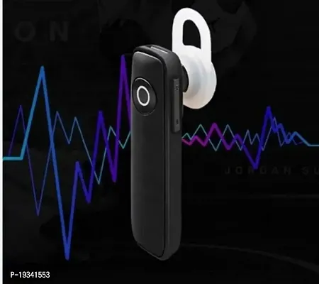 Wireless Bluetooth Earphones Single Earpiece K1 Bluetooth, Bluetooth Wireless Mini Stereo Headset Compatible with Mic for All Smartphones-thumb3