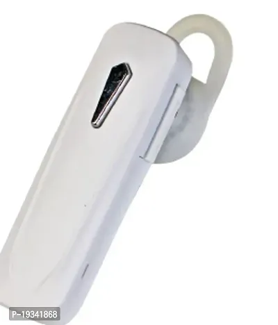 k1 bluetooth earphones with mic Bluetooth Headset  (White, True Wireless)-thumb0