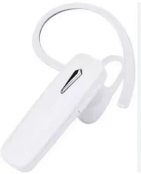 k1 bluetooth earphones with mic Bluetooth Headset  (White, True Wireless)-thumb1