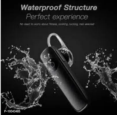 K1 Bluetooth Headset with Active Noise Reduction Technology, Deep Bass Compatible All Smartphones (ANY ONE) PACK OF 1