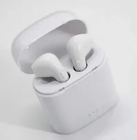 I7s TWS Wireless Stereo Earphones Bluetooth Airpods Bluetooth Headset (White, In the Ear)-thumb1