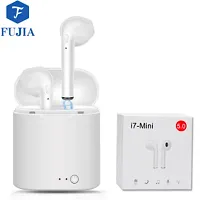 I7s TWS Wireless Stereo Earphones Bluetooth Airpods Bluetooth Headset (White, In the Ear)-thumb2