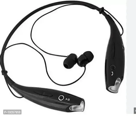 HBS-730 Neckband Wireless Bluetooth Waterproof Attractive Headphone with Built-in Microphone
