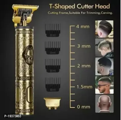 WS T99 HAIR TRIMMER Trimmer 120 min Runtime 4 Length Settings  (Gold)-thumb2