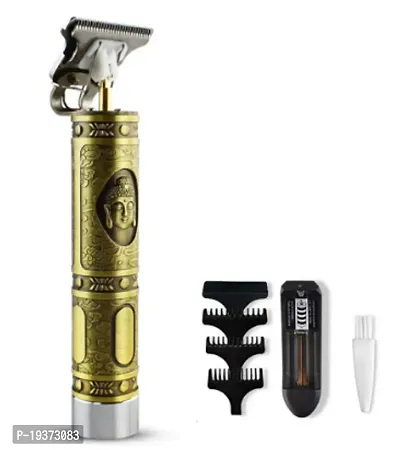 WS T99 HAIR TRIMMER Trimmer 120 min Runtime 4 Length Settings  (Gold)-thumb3