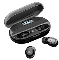 Earbuds T2 Upto 40 Hours Playback Bluetooth Headset  (Black, True Wireless)-thumb1