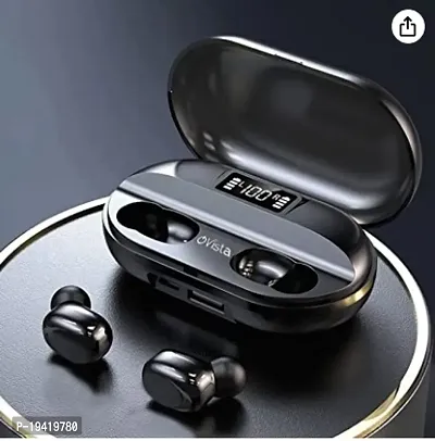 T2 New Superior Sound Quality Comfortable Mini Earbuds Built-in Mic Bluetooth Headset  (Black, True Wireless)-thumb2