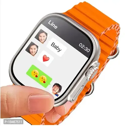 S8 Ultra Smartwatch With 2 05 Hd Display Bluetooth Calling Multiple Sports Modes Multiple Watch Faces Spo2 Monitoring Heart Rate Monitoring Call Notification Bluetooth-thumb0