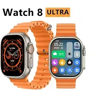 S8 Ultra Smartwatch with 2.05 HD Display, Bluetooth Calling Multiple Sports Modes, Multiple Watch Faces, Spo2 Monitoring  Heart rate monitoring, Call Notification, Bluetooth-thumb2