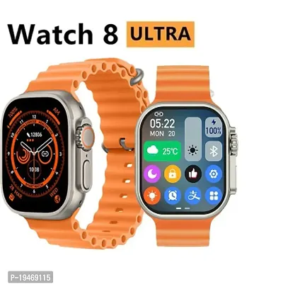S8 Ultra Smartwatch with 2.05 HD Display, Bluetooth Calling Multiple Sports Modes, Multiple Watch Faces, Spo2 Monitoring  Heart rate monitoring, Call Notification, Bluetooth-thumb3