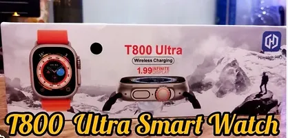 T800 Ultra 1 99Matt Black Series 8 Titanium Design Smartwatch-thumb2