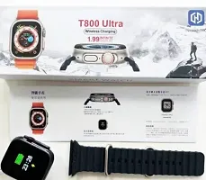 T800 Ultra 1 99Matt Black Series 8 Titanium Design Smartwatch-thumb1