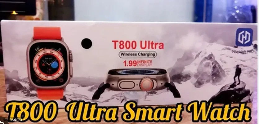 Smart Watch T800 ULTRA Full Screen Bluetooth Call Men Women Heart Rate Watch