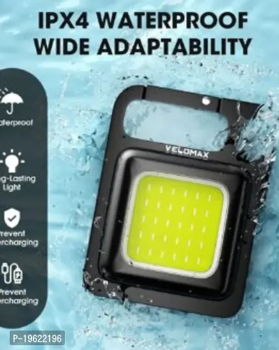 Rechargeable Small Flashlights 1000 Lumens Mini Keychain Flashlight, Torch-thumb0