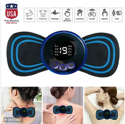 Mini Electric Neck Back Body Massager|Cervical Electric Massager| Therapy Pressure Pain,Shoulder Massager Cervical Massager-thumb3