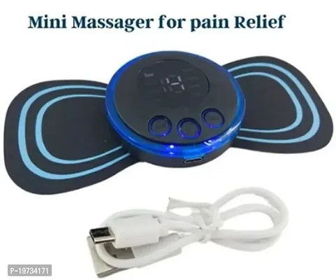 Massager Machine for Pain Relief Wireless Vibrating Massager 8 Mode  19 Strength Level EMS Massager Mini Massager Butterfly Massager for Shoulder Legs Massage Neck Massager Back Massager-thumb2