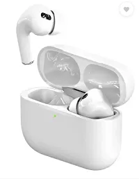 AiryPod Tws Earbuds, Bass+ 20 H Playtime  Fast Charging V5.1 Bluetooth Headset  (White, True Wireless)-thumb1