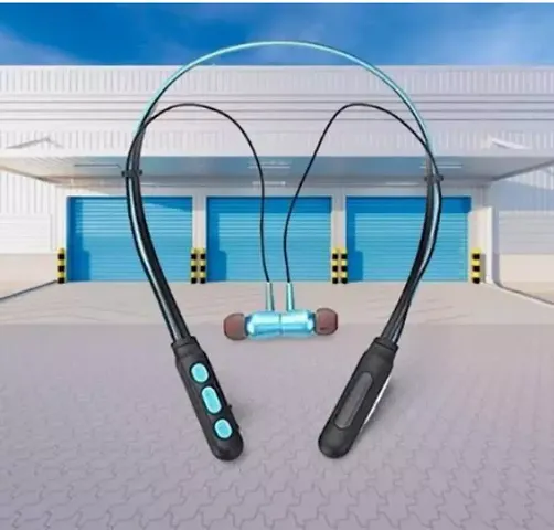 Magnetic Bluetooth Neckband Headphone And Earphone Sports Neckband