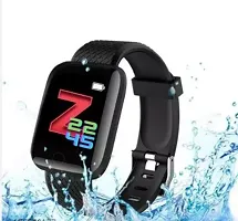 ID116 Plus Bluetooth Smart Fitness Band Watch with Heart Rate Activity Tracker Waterproof Body, Step and Calorie Counter, Blood Pressure [20] OLED Touchscreen for Men  Women-thumb1