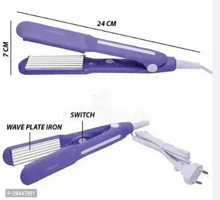 Nova SX 8006 Hair Straightener for Professional Color as per Available Hair Straightener  (Multicolor)-thumb2