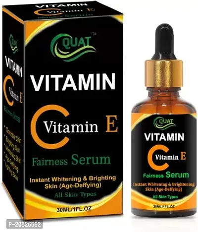 Quat Vitamin C Serum Smoother And Brighter Skin Age-Defying And Skin Whitening-30 Ml