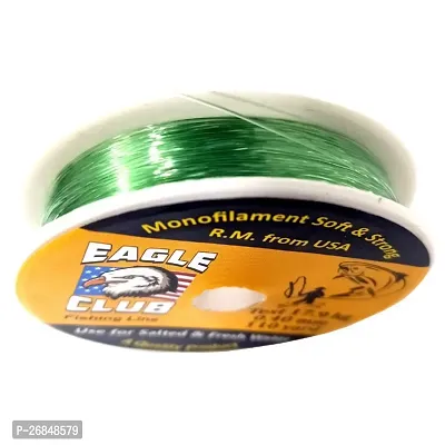 CORAL INDIA Fluorocarbon Fishing Line EagleClub-0.30mm-Green-spool-pack1