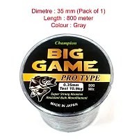 CORAL - BigGame Dia 0.35mm Length 800Meter Colour Gray (pack of 1)-thumb3