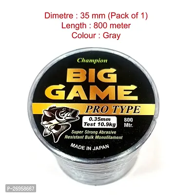 CORAL - BigGame Dia 0.35mm Length 800Meter Colour Gray (pack of 1)-thumb4