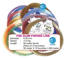 CORAL INDIA- Fox-35mm (PACK of 12) Monofilament Fishing Line-thumb2